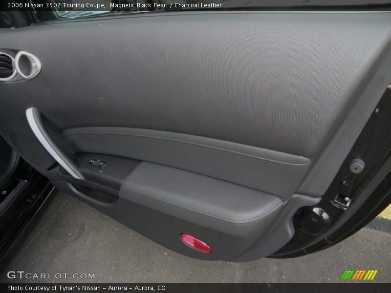 Magnetic Black Pearl / Charcoal Leather 2006 Nissan 350Z Touring Coupe