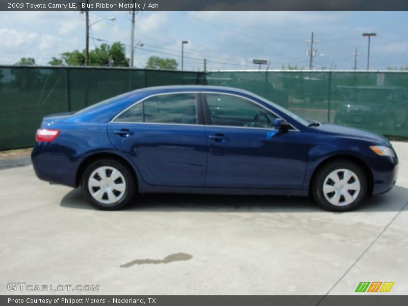 Blue Ribbon Metallic / Ash 2009 Toyota Camry LE