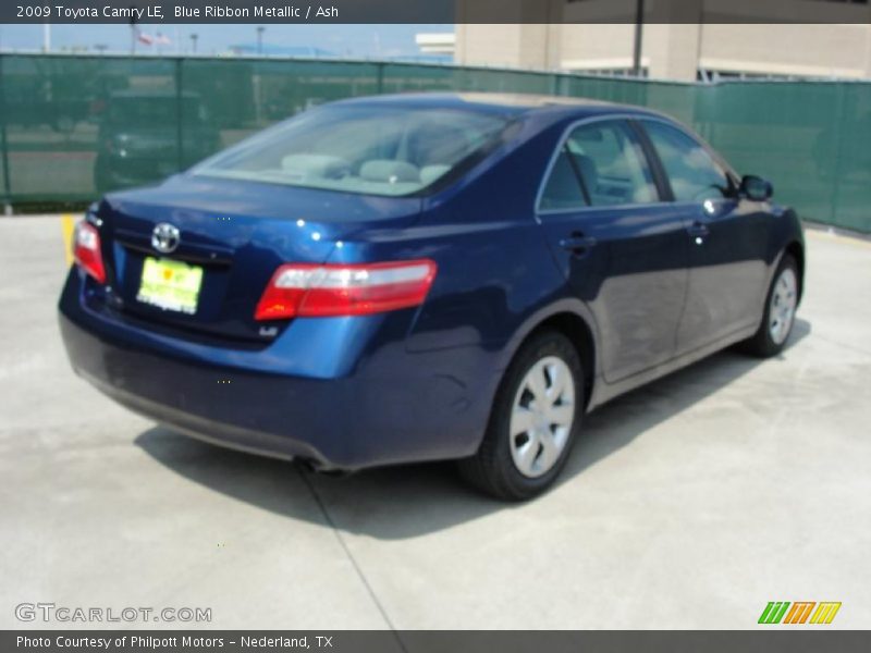 Blue Ribbon Metallic / Ash 2009 Toyota Camry LE