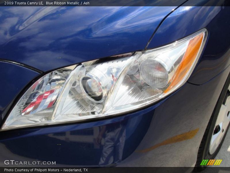 Blue Ribbon Metallic / Ash 2009 Toyota Camry LE