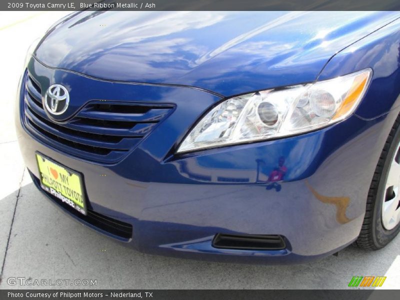 Blue Ribbon Metallic / Ash 2009 Toyota Camry LE