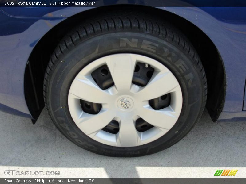 Blue Ribbon Metallic / Ash 2009 Toyota Camry LE