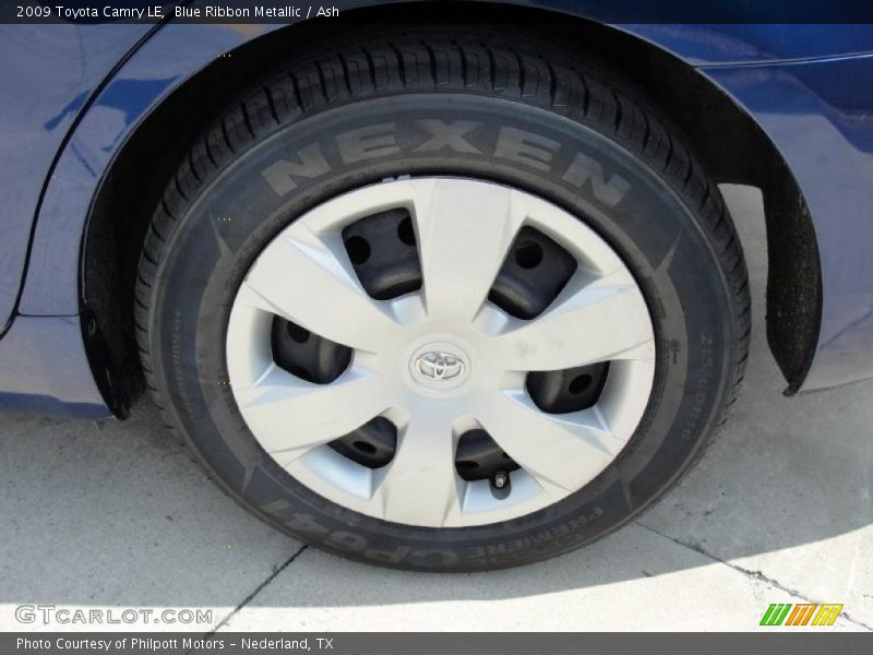 Blue Ribbon Metallic / Ash 2009 Toyota Camry LE