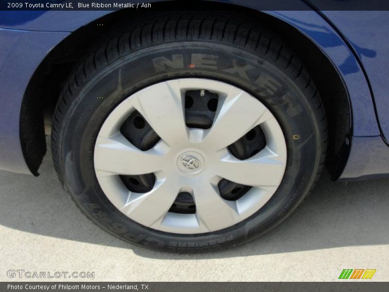 Blue Ribbon Metallic / Ash 2009 Toyota Camry LE