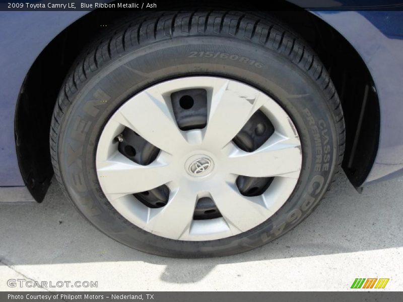 Blue Ribbon Metallic / Ash 2009 Toyota Camry LE
