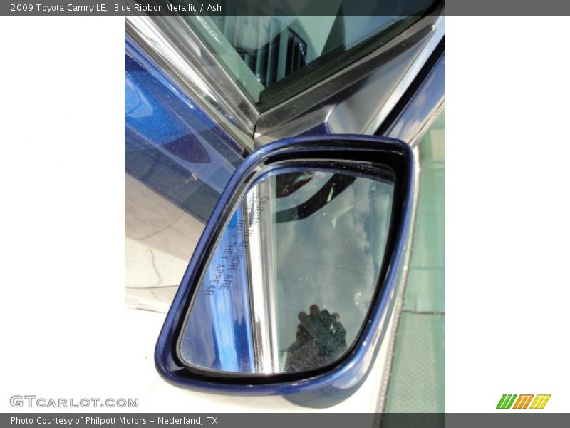 Blue Ribbon Metallic / Ash 2009 Toyota Camry LE