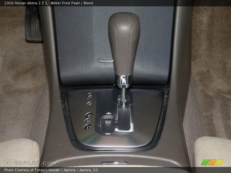 Winter Frost Pearl / Blond 2009 Nissan Altima 2.5 S