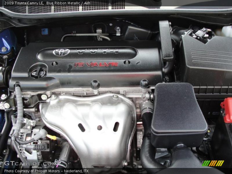 Blue Ribbon Metallic / Ash 2009 Toyota Camry LE