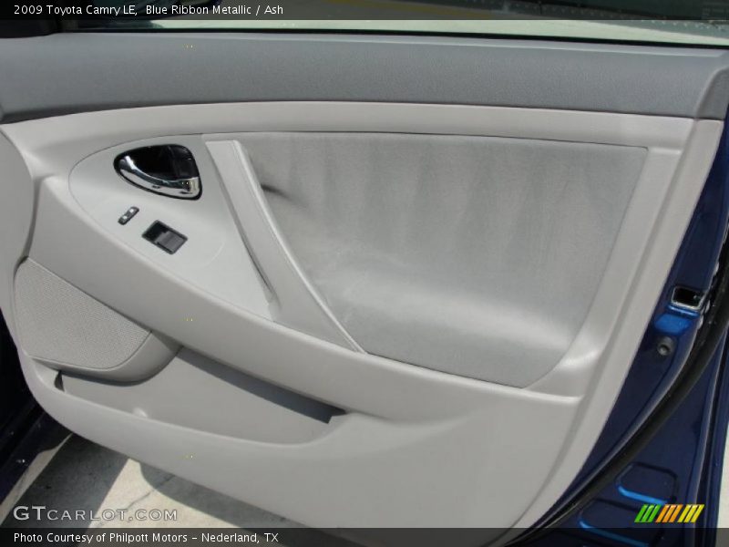 Blue Ribbon Metallic / Ash 2009 Toyota Camry LE