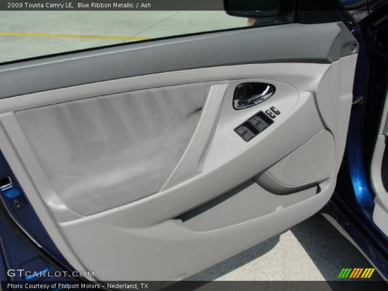 Blue Ribbon Metallic / Ash 2009 Toyota Camry LE