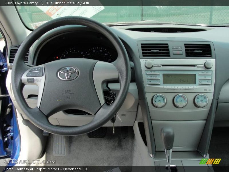 Blue Ribbon Metallic / Ash 2009 Toyota Camry LE