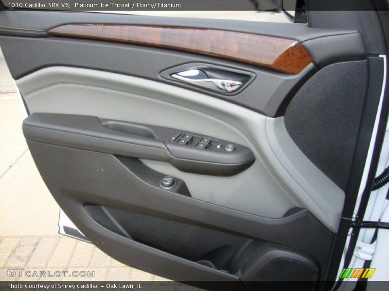 Platinum Ice Tricoat / Ebony/Titanium 2010 Cadillac SRX V6