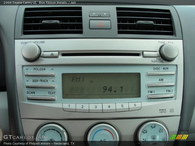 Blue Ribbon Metallic / Ash 2009 Toyota Camry LE