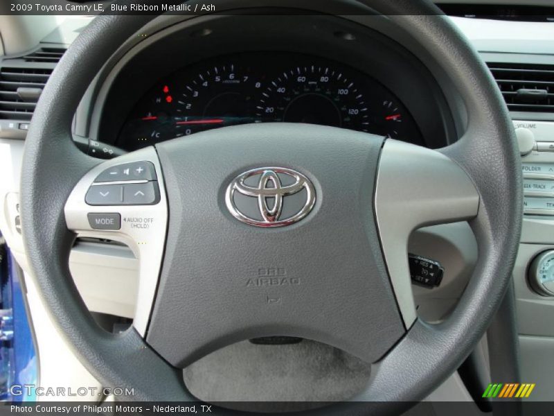 Blue Ribbon Metallic / Ash 2009 Toyota Camry LE