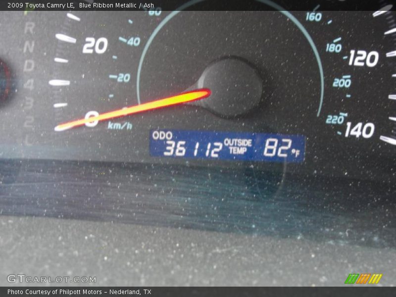 Blue Ribbon Metallic / Ash 2009 Toyota Camry LE
