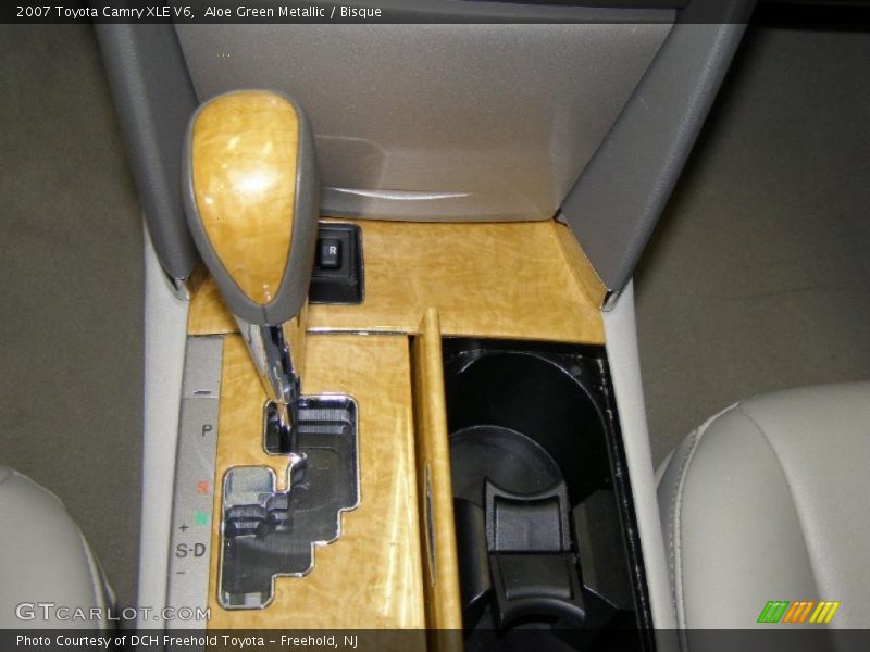 Aloe Green Metallic / Bisque 2007 Toyota Camry XLE V6