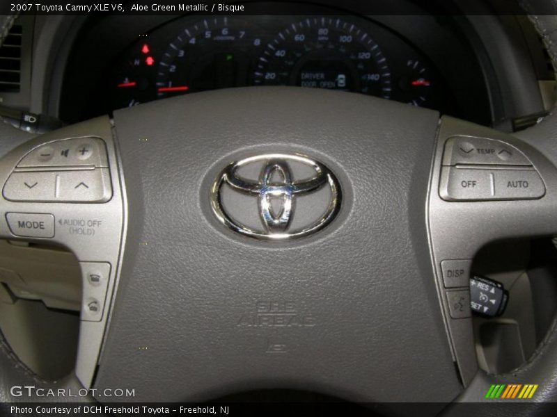 Aloe Green Metallic / Bisque 2007 Toyota Camry XLE V6