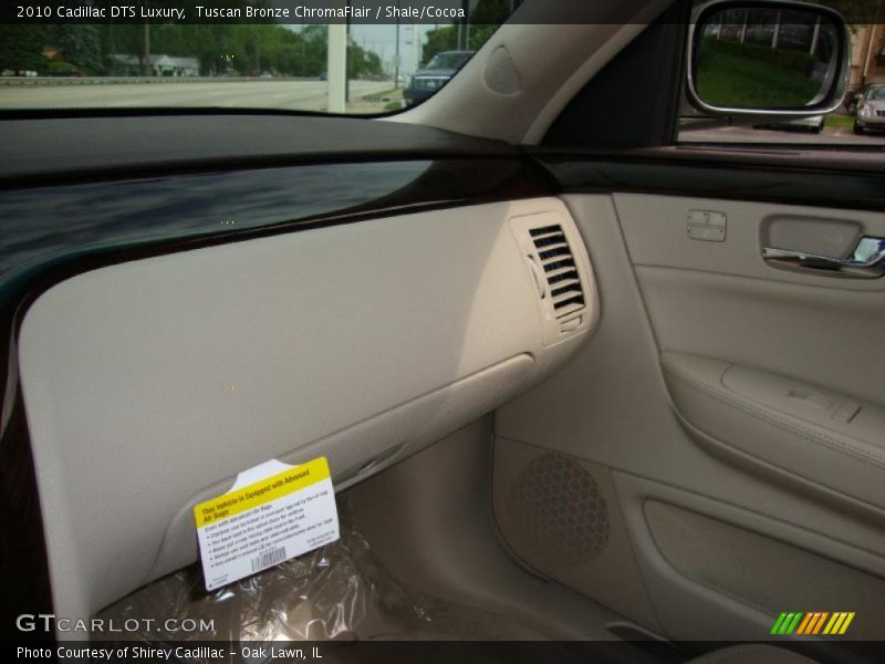 Tuscan Bronze ChromaFlair / Shale/Cocoa 2010 Cadillac DTS Luxury