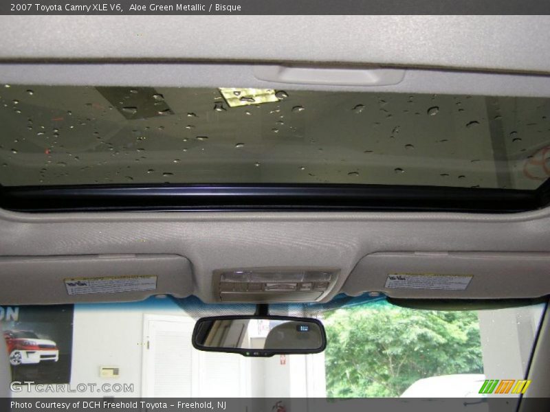 Aloe Green Metallic / Bisque 2007 Toyota Camry XLE V6