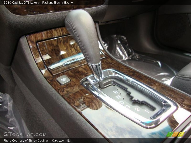 Radiant Silver / Ebony 2010 Cadillac DTS Luxury