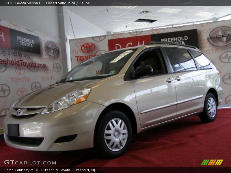 Desert Sand Mica / Taupe 2010 Toyota Sienna LE