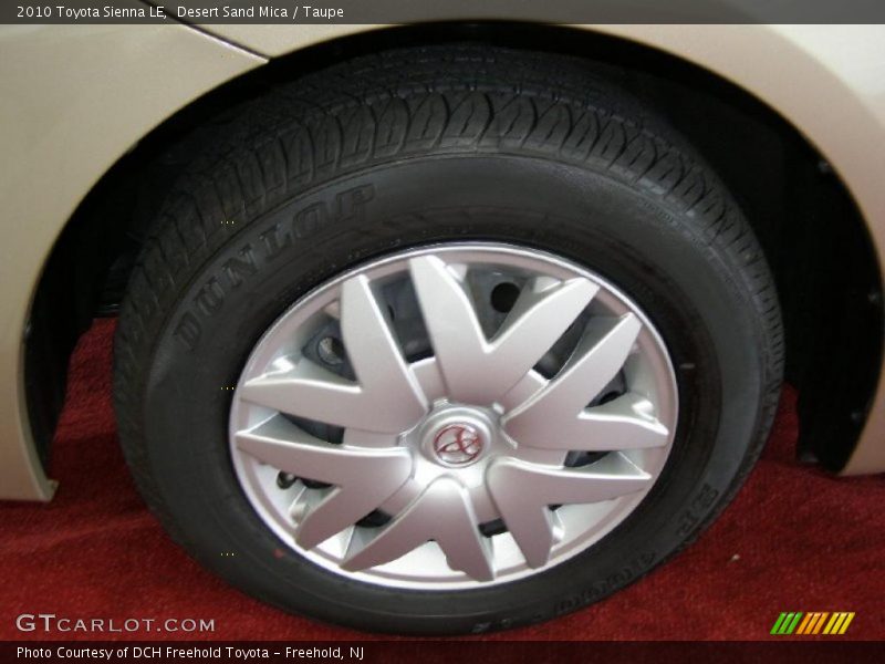 Desert Sand Mica / Taupe 2010 Toyota Sienna LE