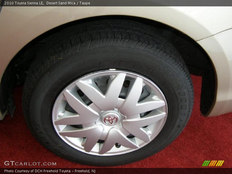 Desert Sand Mica / Taupe 2010 Toyota Sienna LE
