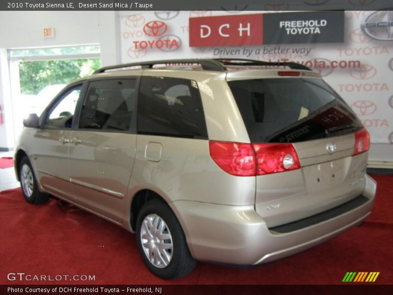 Desert Sand Mica / Taupe 2010 Toyota Sienna LE