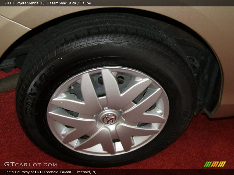 Desert Sand Mica / Taupe 2010 Toyota Sienna LE