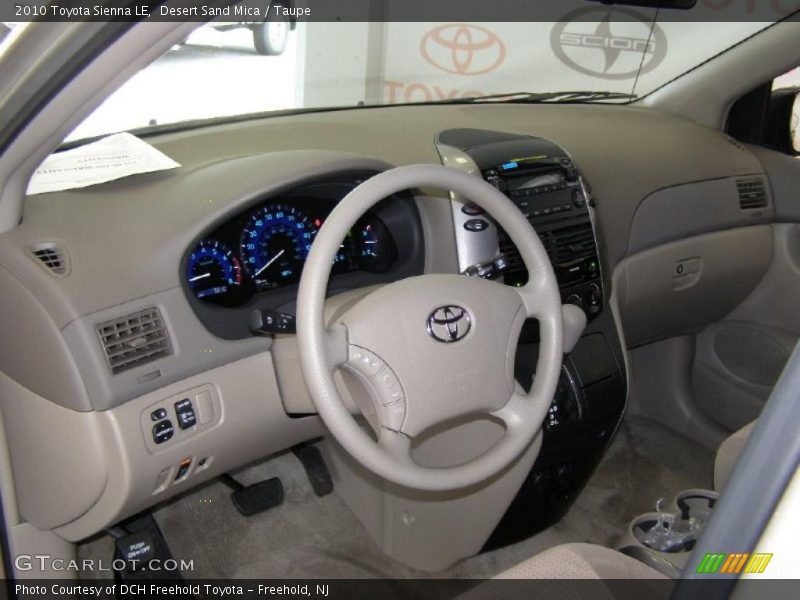 Desert Sand Mica / Taupe 2010 Toyota Sienna LE