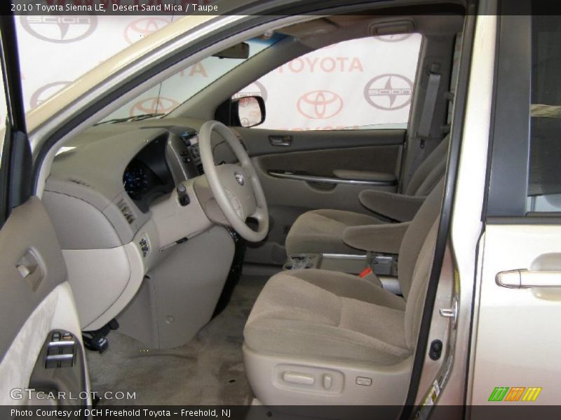 Desert Sand Mica / Taupe 2010 Toyota Sienna LE