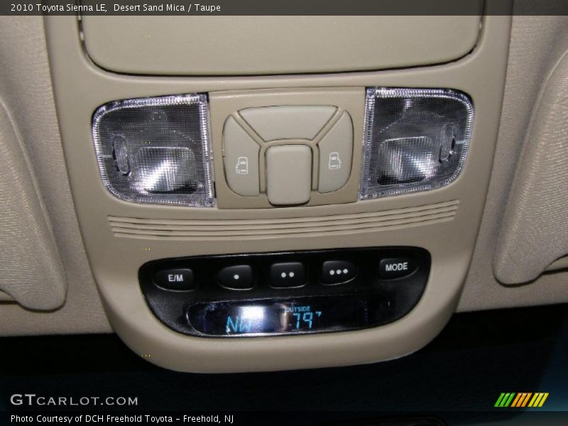 Desert Sand Mica / Taupe 2010 Toyota Sienna LE