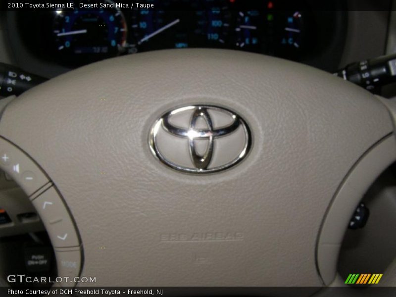 Desert Sand Mica / Taupe 2010 Toyota Sienna LE