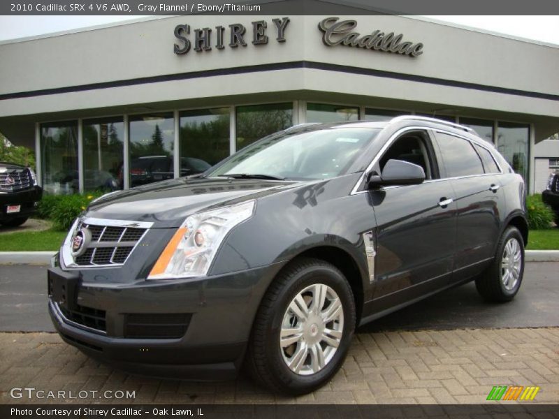 Gray Flannel / Ebony/Titanium 2010 Cadillac SRX 4 V6 AWD
