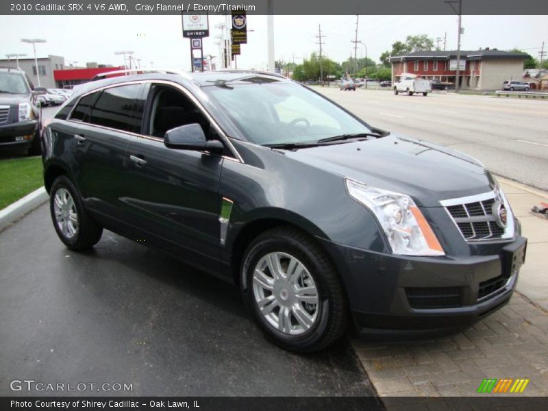 Gray Flannel / Ebony/Titanium 2010 Cadillac SRX 4 V6 AWD