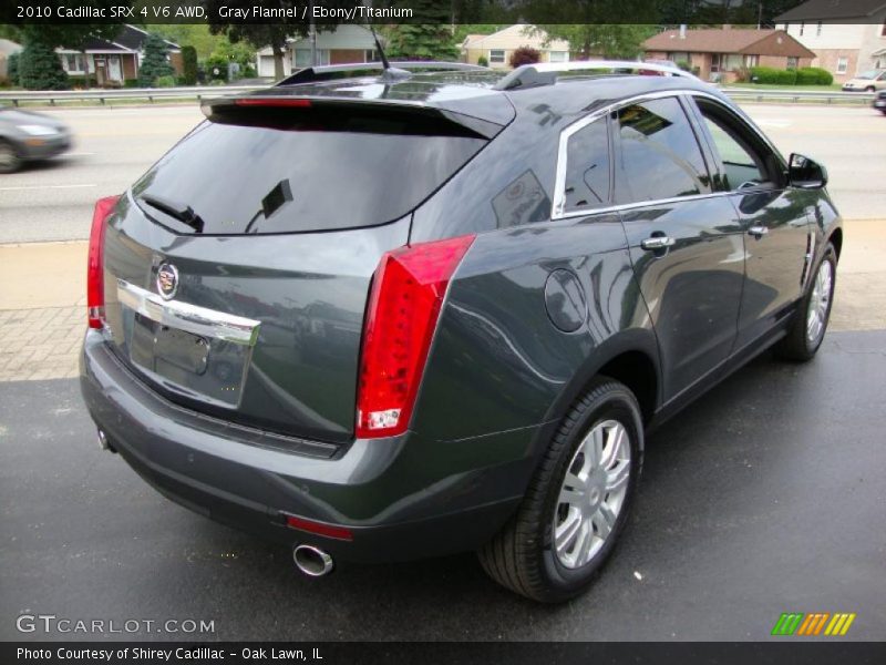 Gray Flannel / Ebony/Titanium 2010 Cadillac SRX 4 V6 AWD