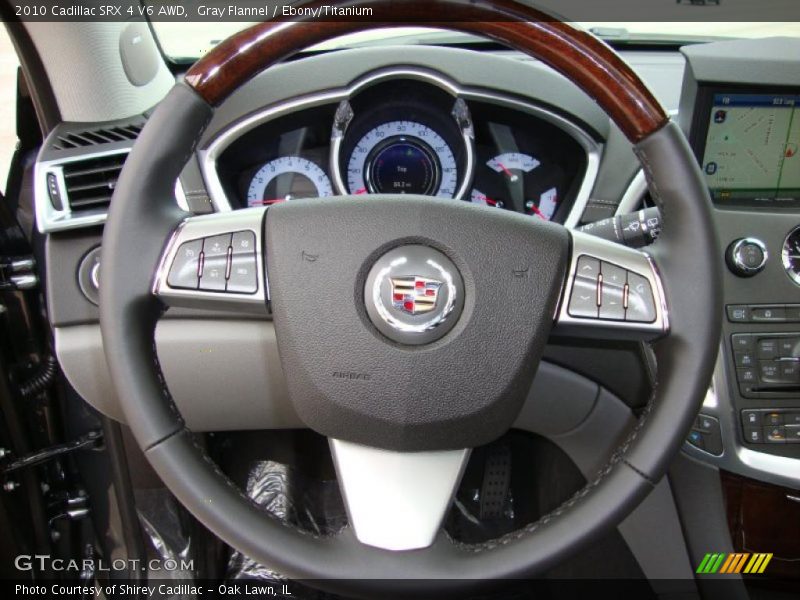 Gray Flannel / Ebony/Titanium 2010 Cadillac SRX 4 V6 AWD