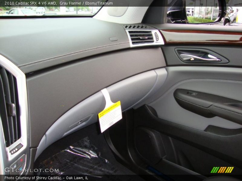 Gray Flannel / Ebony/Titanium 2010 Cadillac SRX 4 V6 AWD
