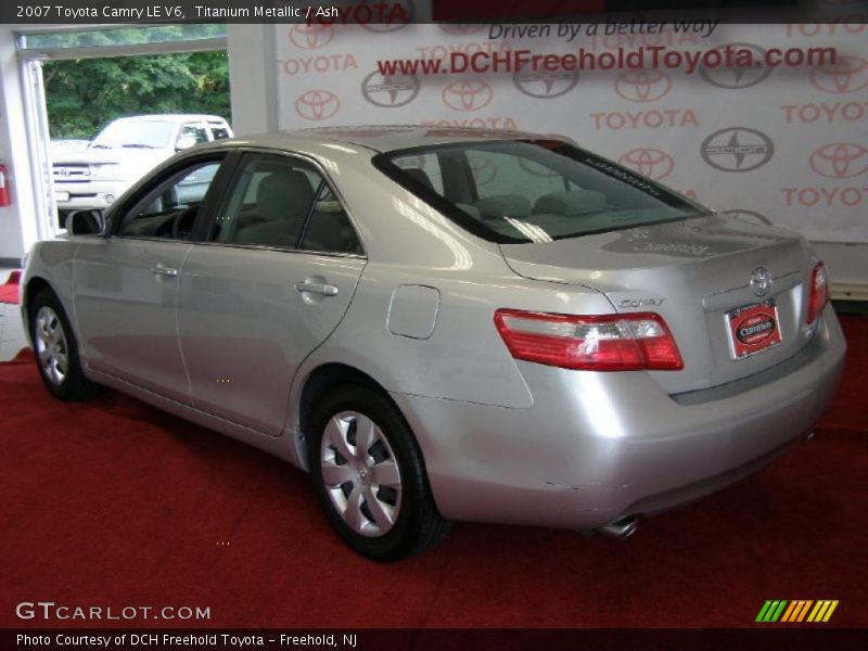 Titanium Metallic / Ash 2007 Toyota Camry LE V6