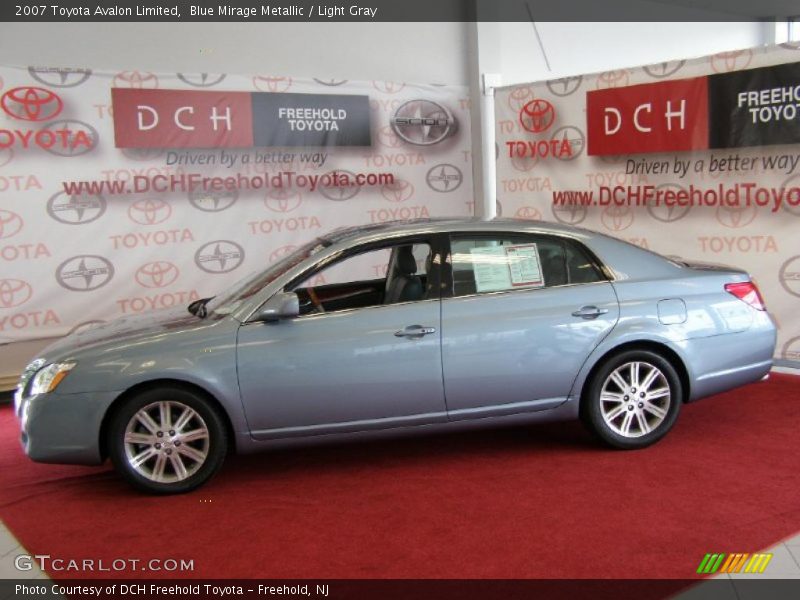 Blue Mirage Metallic / Light Gray 2007 Toyota Avalon Limited