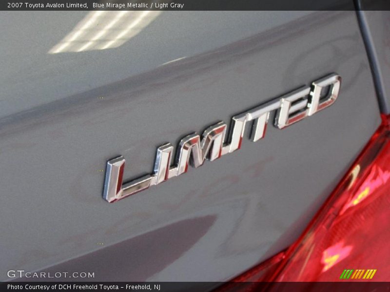 Blue Mirage Metallic / Light Gray 2007 Toyota Avalon Limited