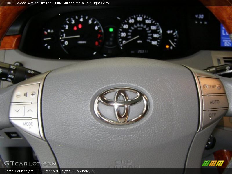 Blue Mirage Metallic / Light Gray 2007 Toyota Avalon Limited