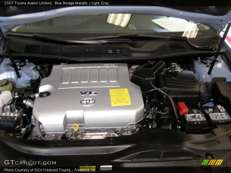 Blue Mirage Metallic / Light Gray 2007 Toyota Avalon Limited