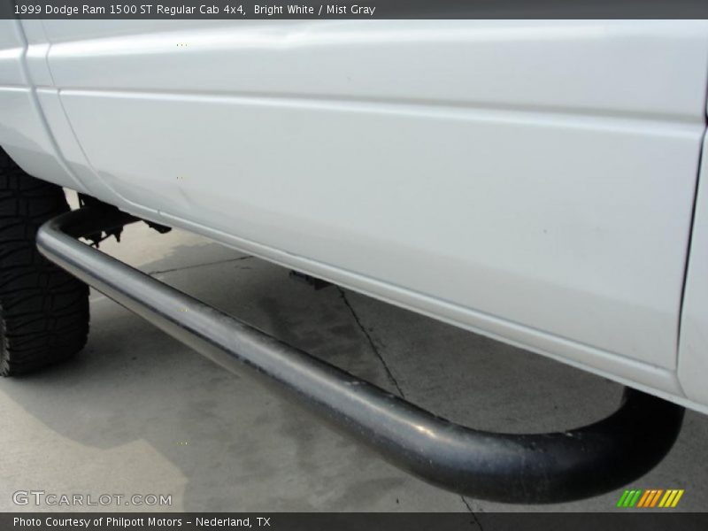 Bright White / Mist Gray 1999 Dodge Ram 1500 ST Regular Cab 4x4