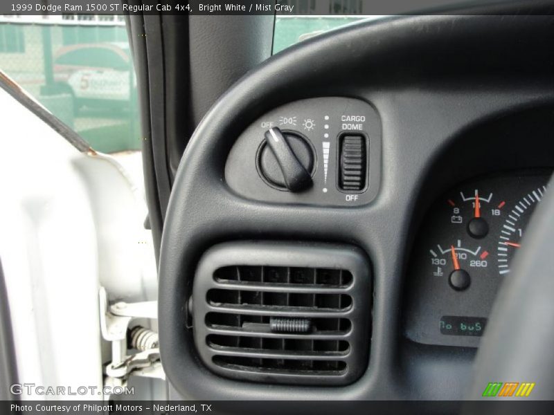 Bright White / Mist Gray 1999 Dodge Ram 1500 ST Regular Cab 4x4