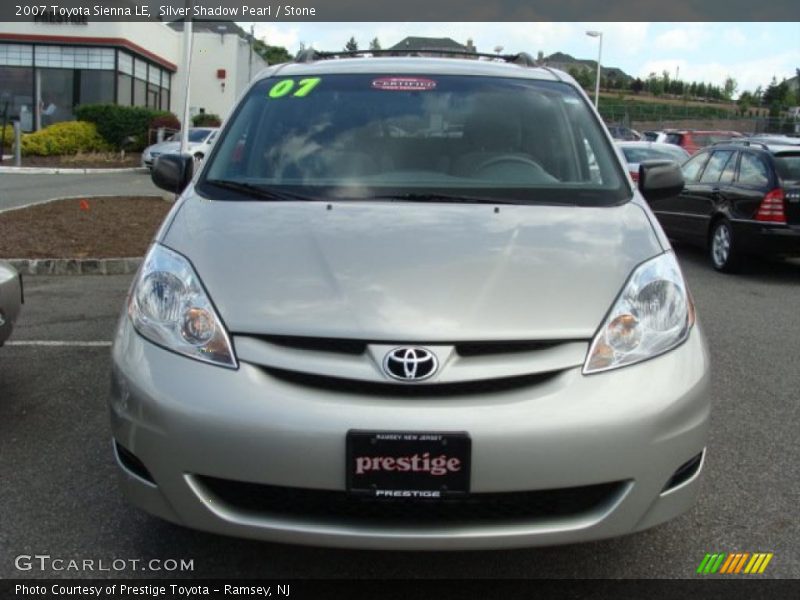 Silver Shadow Pearl / Stone 2007 Toyota Sienna LE