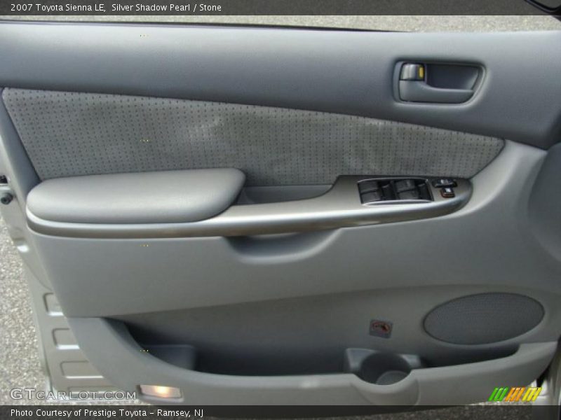 Silver Shadow Pearl / Stone 2007 Toyota Sienna LE