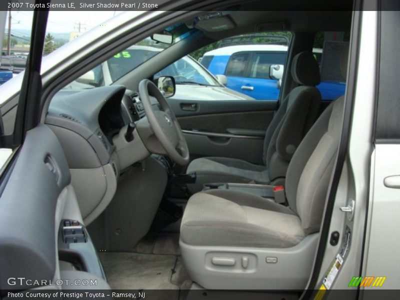 Silver Shadow Pearl / Stone 2007 Toyota Sienna LE