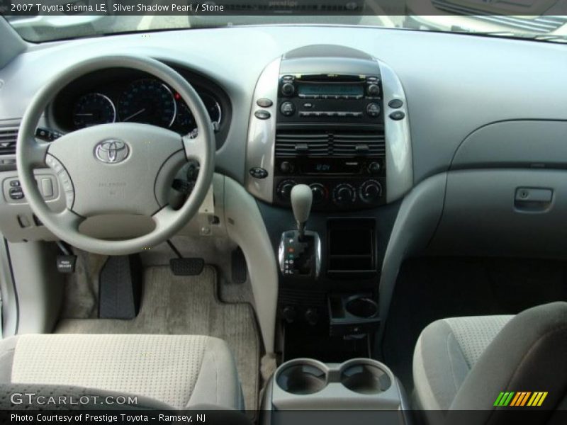 Silver Shadow Pearl / Stone 2007 Toyota Sienna LE