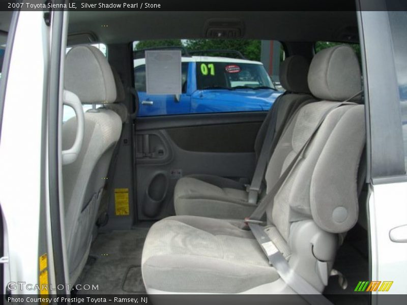 Silver Shadow Pearl / Stone 2007 Toyota Sienna LE